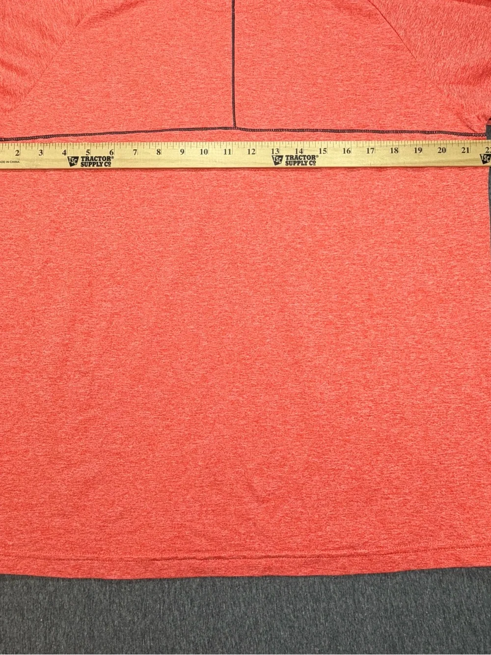 Pinehurst 1/4 Zip Sun Mountain Thermal Performance Men’s Medium Heather Orange